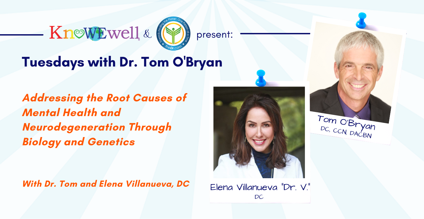 Addressing the Root Causes of Mental Health and Neurodegeneration