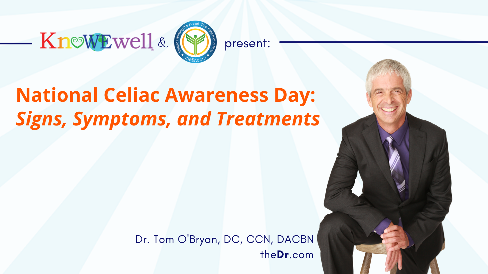 Tuesdays with Dr. Tom Webinar Banner