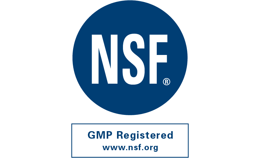 NSF GMP registered
