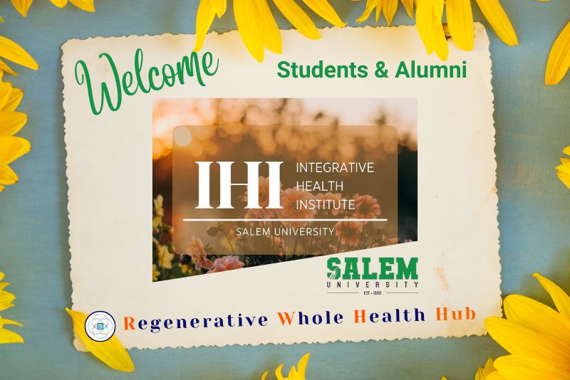 Salem University & Integrative Health Institute at Salem University announcement