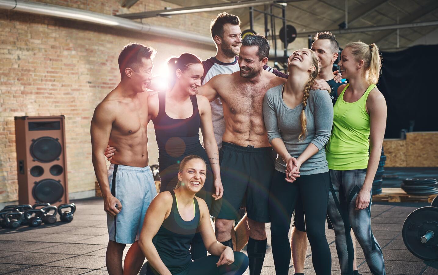 Group exercise class