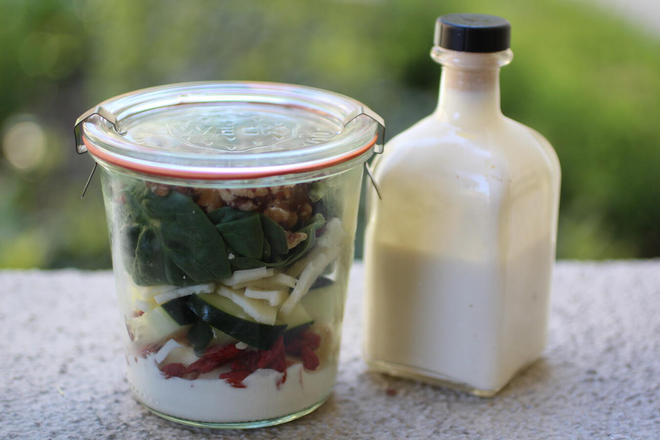Apple Kefir Salad Dressing