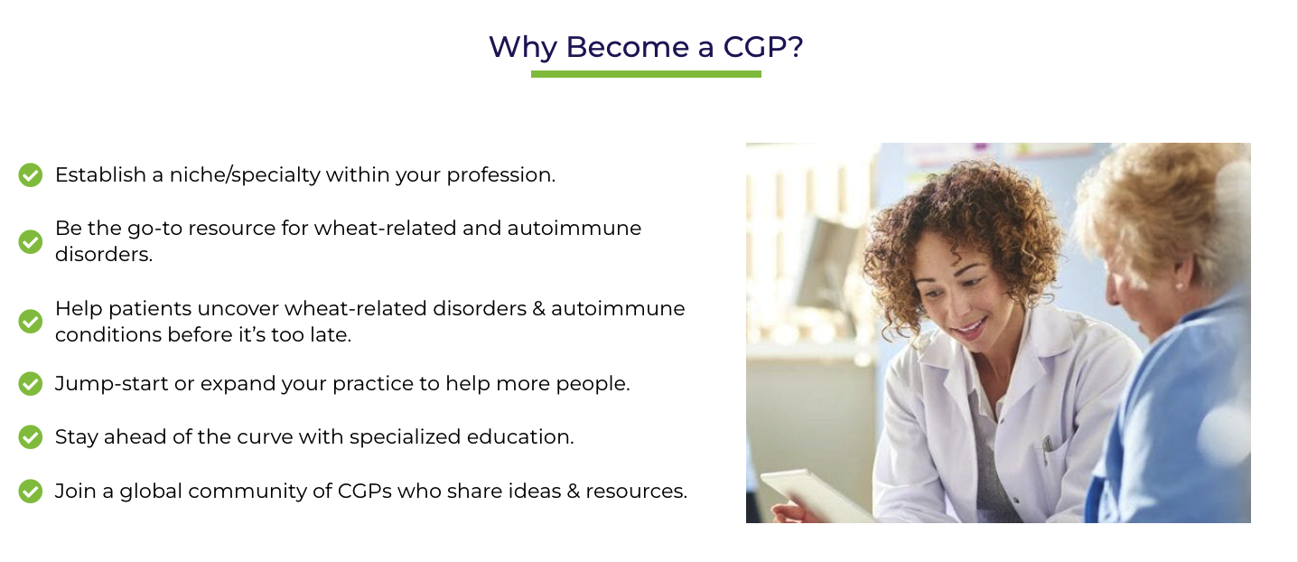 Why Become a CGP?