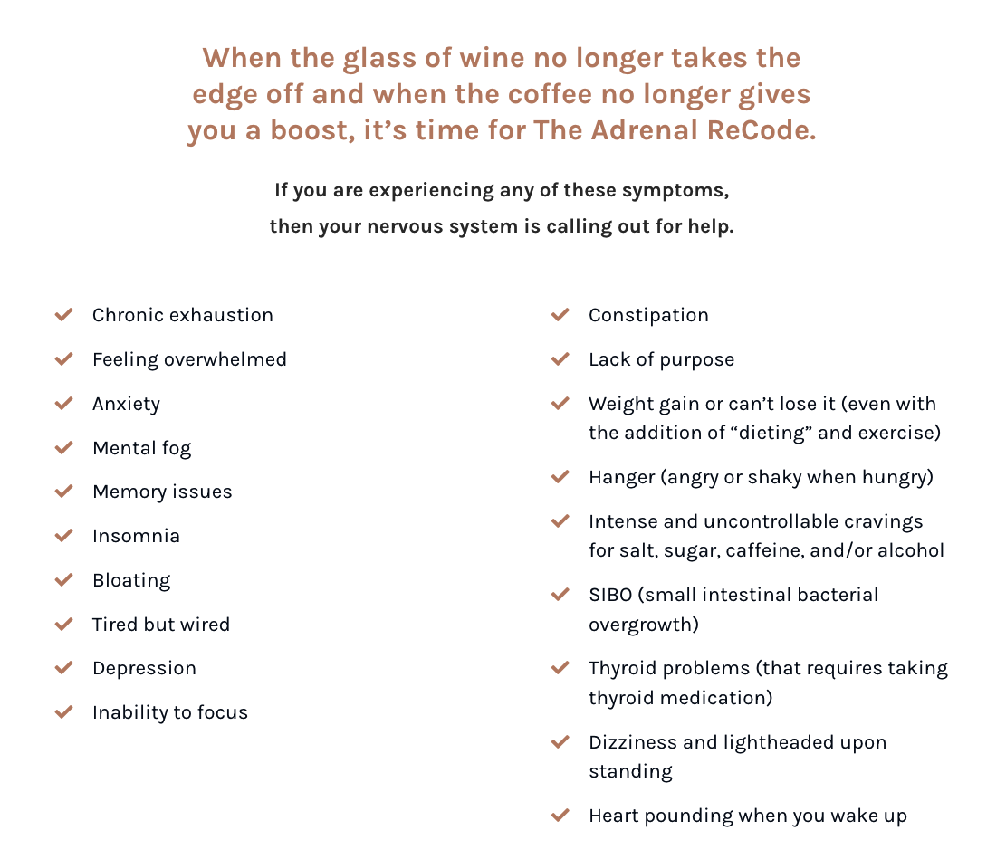 The Adrenal ReCode