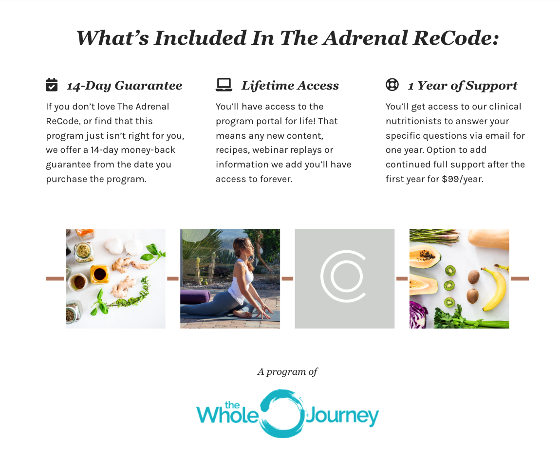 What's included in the Adrenal ReCode