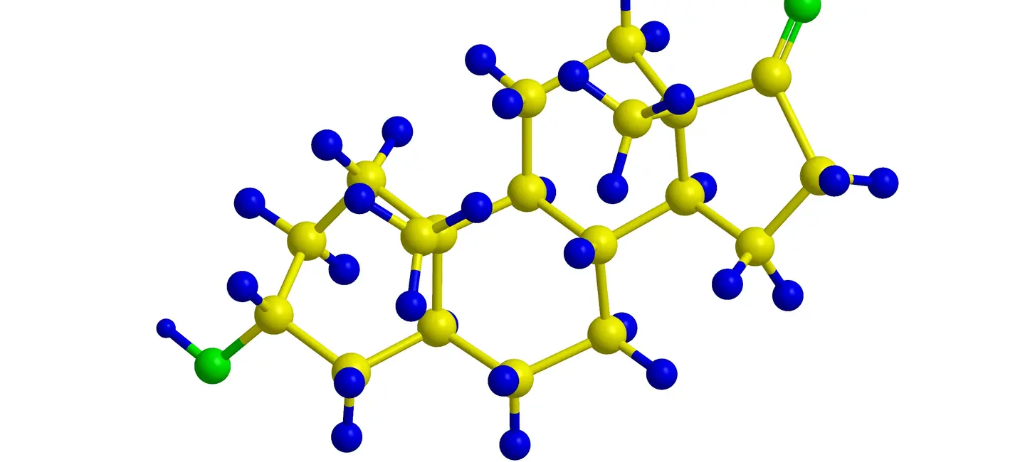 4-Androsterone molecule