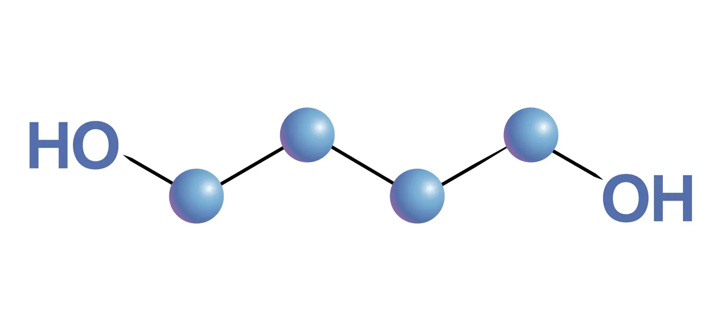 Butanediol molecule