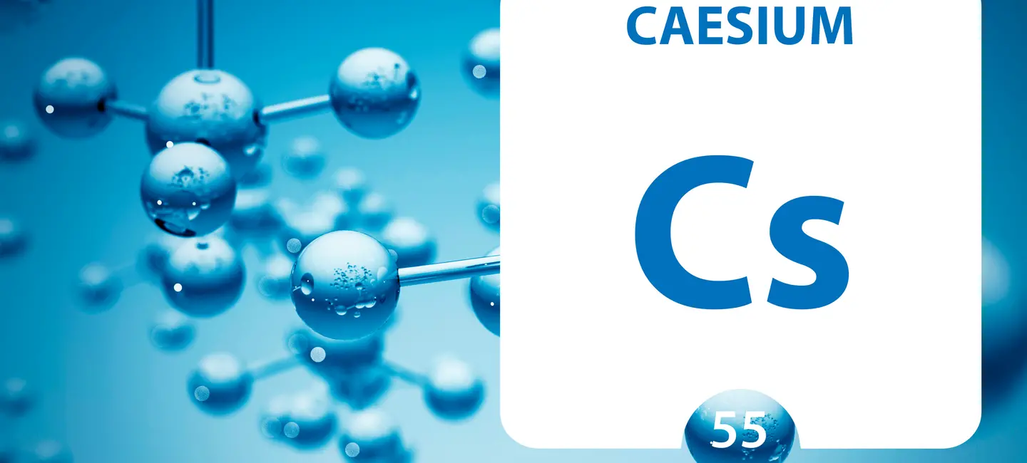 Cesium atomic number