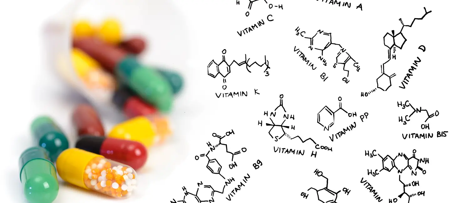 Chelated Minerals pills and molecules