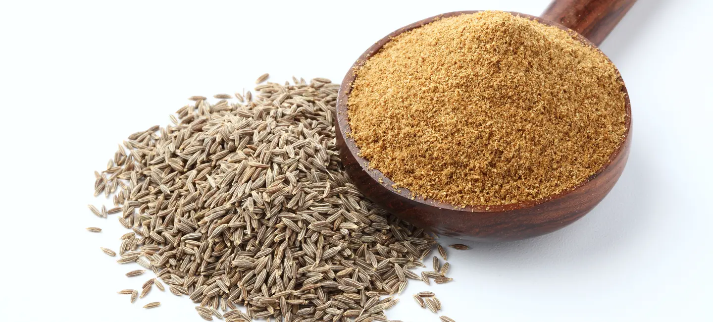 Cumin seeds and powder