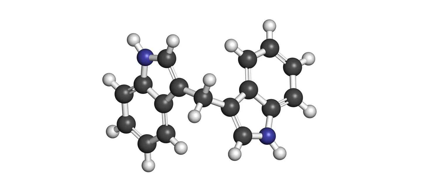 Diindolylmethane molecule
