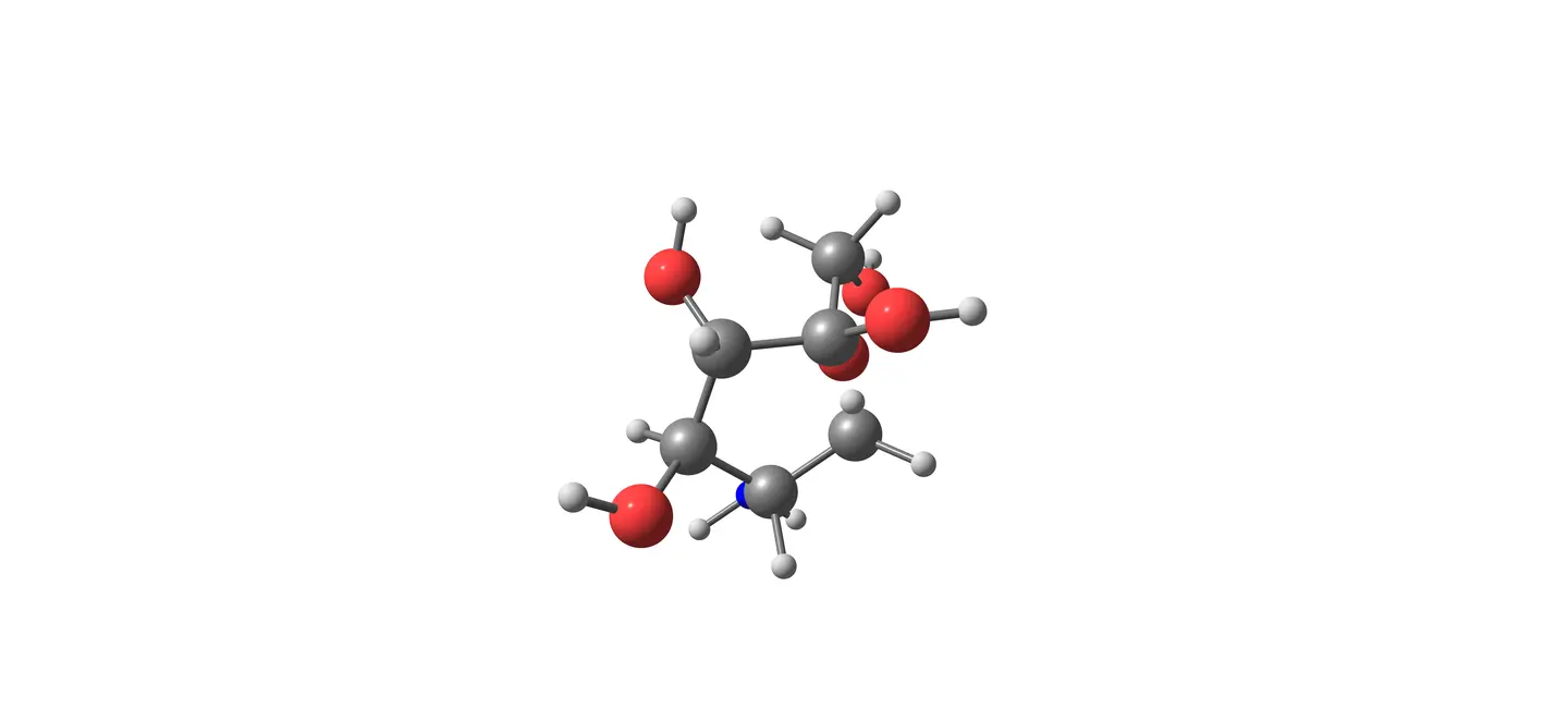 Glucosamine Hydrochloride molecule