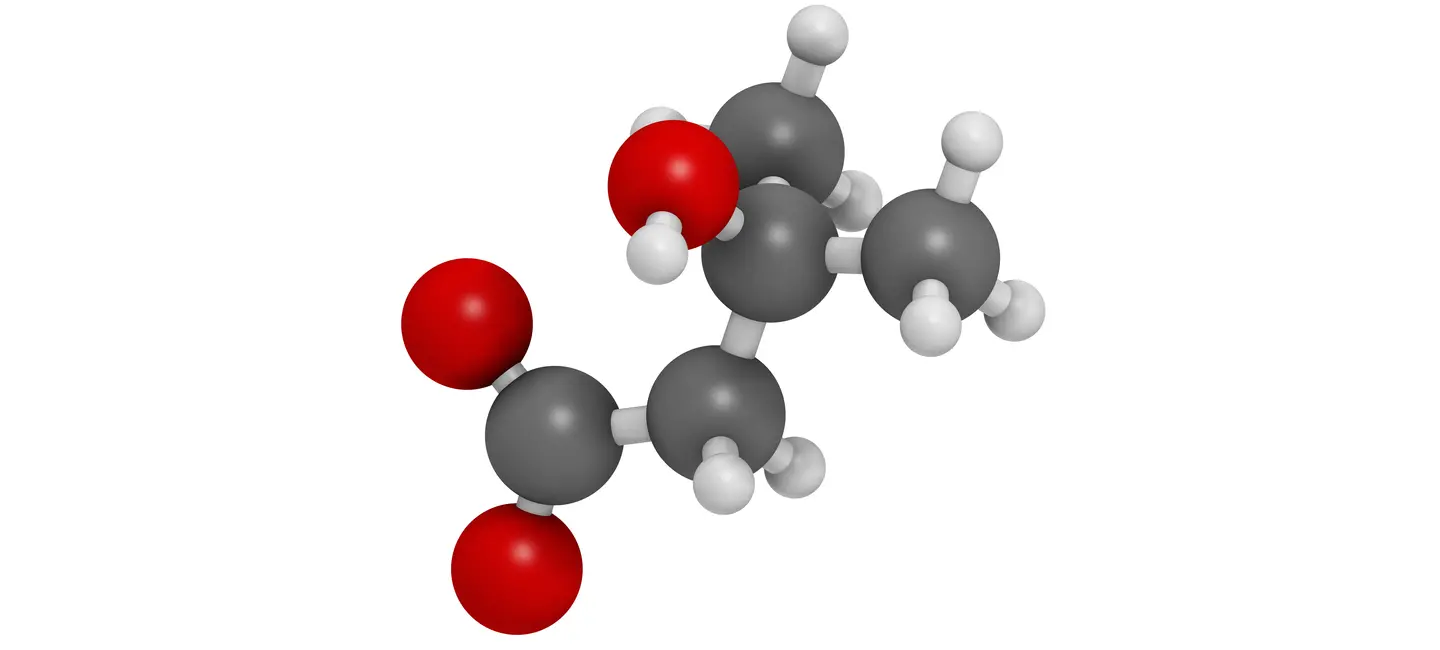 Hydroxymethylbutyrate molecule