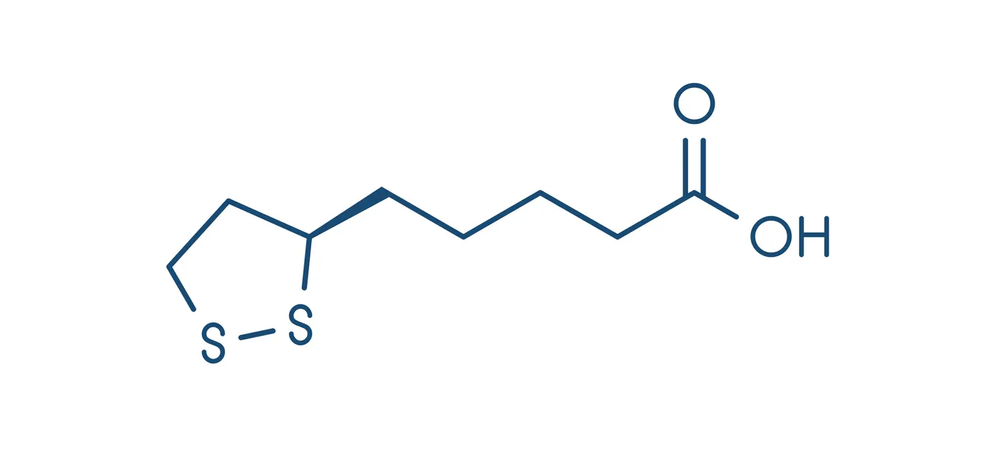 Alpha-Lipoic Acid molecule