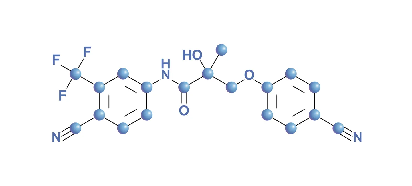 Ostarine molecule