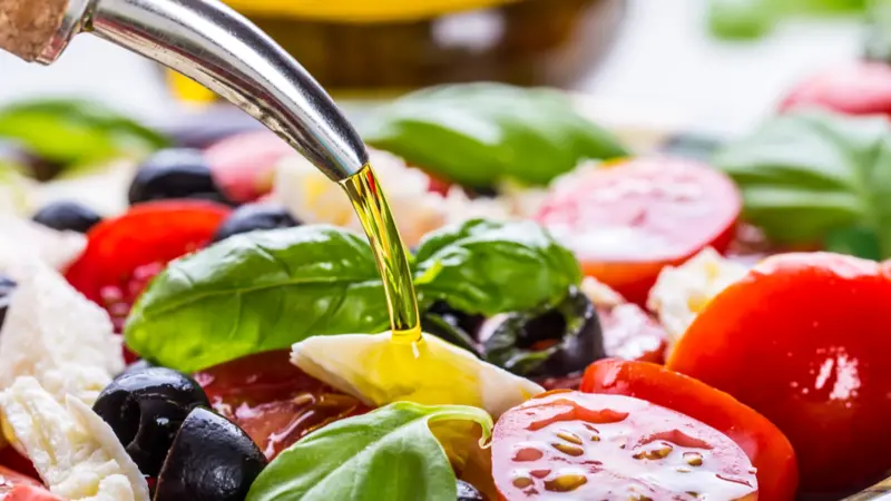 Caprese Italian or Mediterranean salad. Caprese Italian or Mediterranean salad.