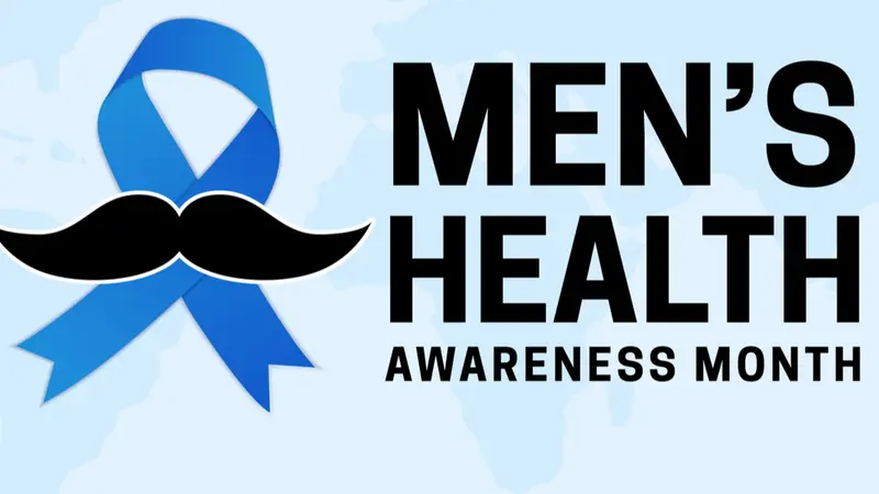 Men's Health Awareness Month Background Illustration Men's Health Awareness Month Background Illustration