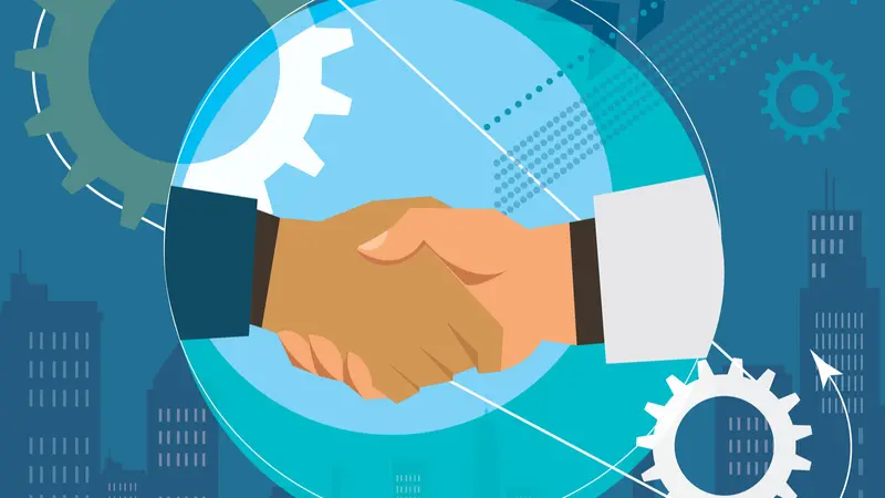 Companies merging deal Companies merging deal