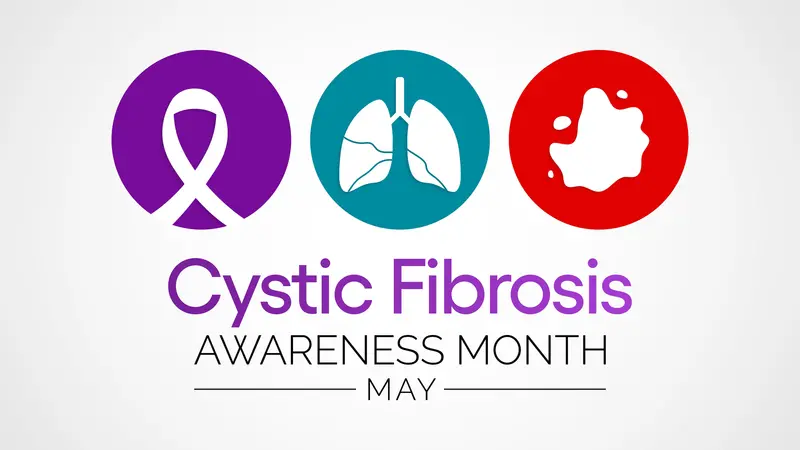 Cystic Fibrosis awareness month observed each year in May, it is a progressive, genetic disease that causes persistent lung infections and limits the ability to breathe over time. Cystic Fibrosis awareness month observed each year in May, it is a progressive, genetic disease that causes persistent lung infections and limits the ability to breathe over time.