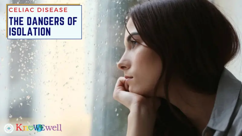 sad isolated woman near window at home, closeup