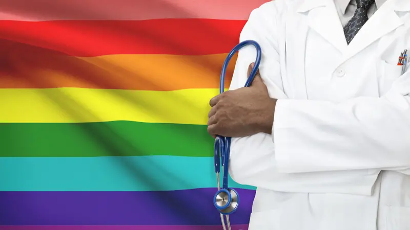 Concept of national healthcare system - LGBT- Lesbian, gay, bisexual and transgender people