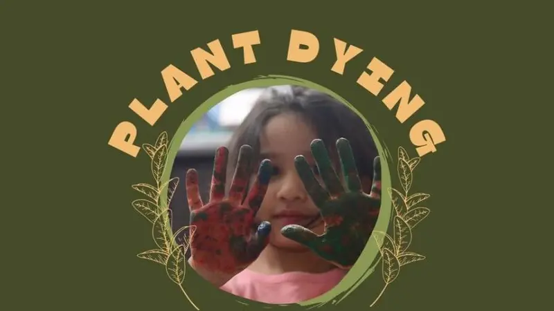 Plant Dying with Kids - Holistic Moms Network West Atlanta Metro, GA Chapter Plant dying with kids - photo of child with hands covered in dye