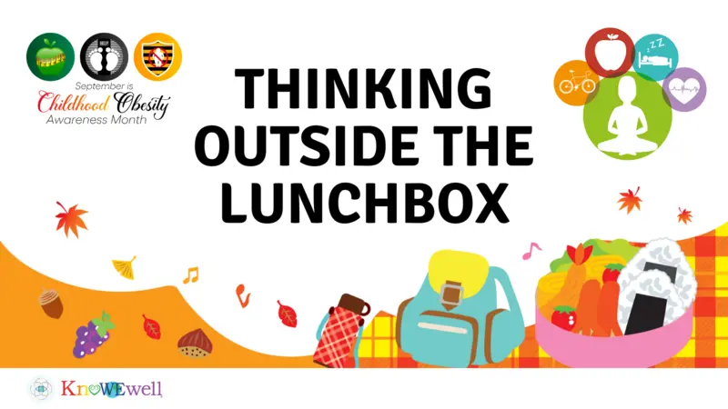 Illustration to spread lunch at a picnic with wellness lifestyle graphic and National Childhood Obesity awareness month illustration Illustration to spread lunch at a picnic with wellness lifestyle graphic and National Childhood Obesity awareness month illustration