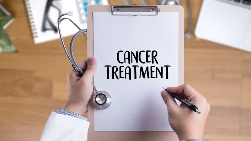 CANCER TREATMENT on clipboard CANCER TREATMENT on clipboard