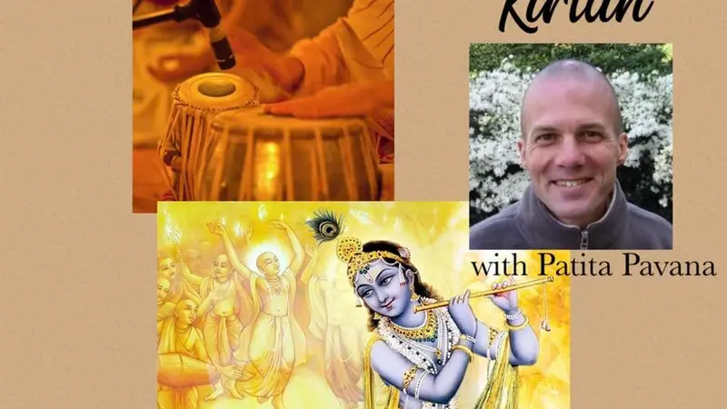 Kirtan photo of Patita Pavana and some other images related to Kirtan