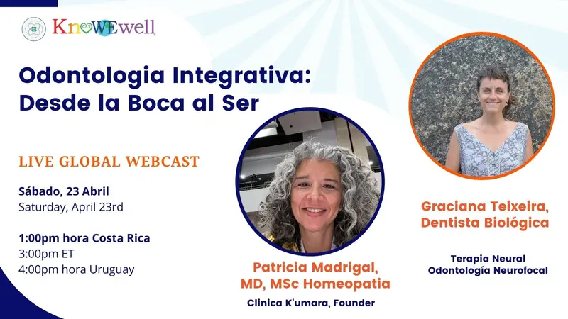 Odontologia Integrativa: Desde la Boca al Ser banner image Odontologia Integrativa: Desde la Boca al Ser banner image