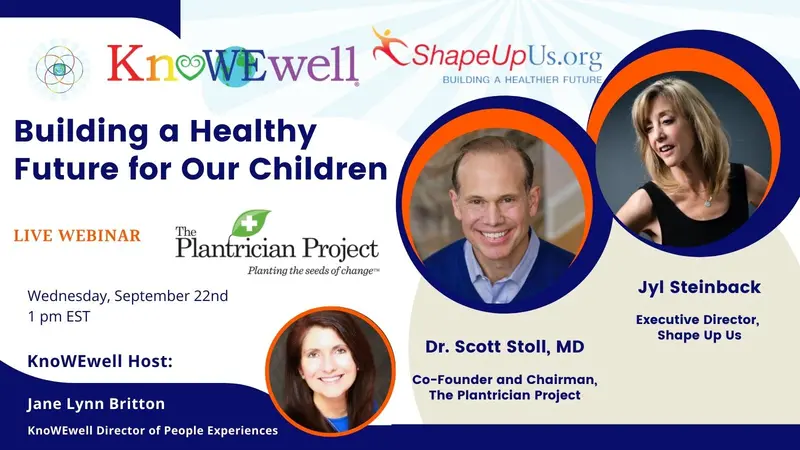 Building a Healthy Future for Our Children Webinar Banner