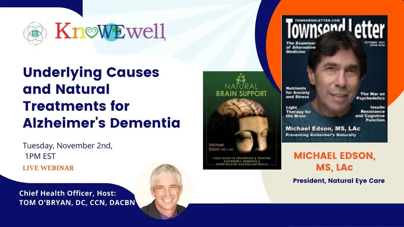 Tuesday's with Dr. Tom O'Bryan Webinar Banner Image