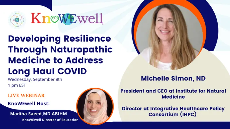 Developing Resilience Through Naturopathic Medicine to Address Long Haul COVID Developing Resilience Through Naturopathic Medicine to Address Long Haul COVID