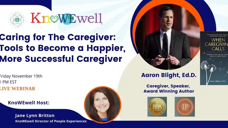 Caring for the Caregiver Webcast banner image