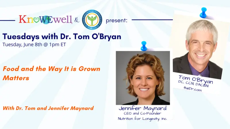 Tuesdays with Dr. Tom Webinar Banner