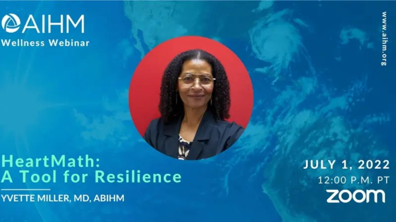 Image of Yvette Miller on top of a blue background with information about the webinar Image of Yvette Miller on top of a blue background with information about the webinar