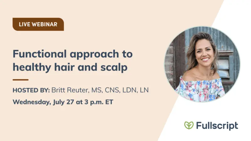 Banner image for Functional Approach to Healthy Hair and Scalp Functional Approach to Healthy Hair and Scalp