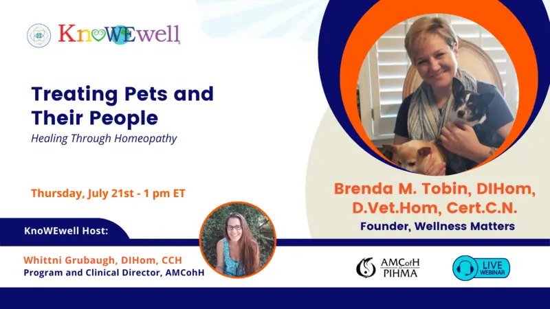 Healing through Homeopathy banner image Healing through Homeopathy: Treating Pets and Their People
