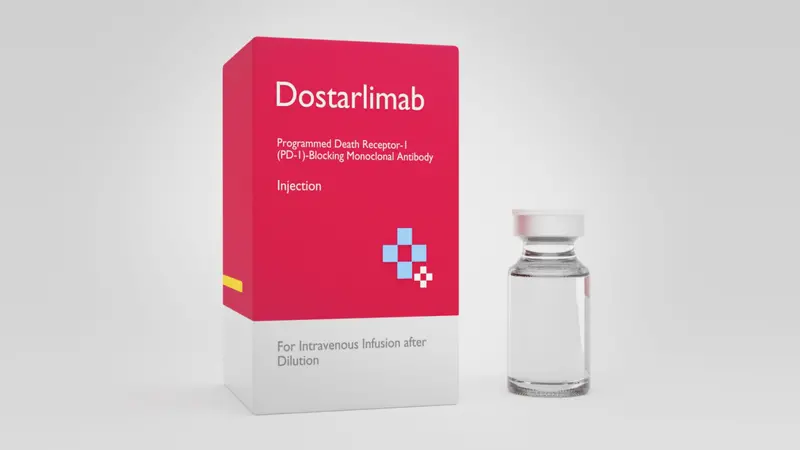 Dostarlimab is a monoclonal antibody used to treat cancer. Dostarlimab is a monoclonal antibody used to treat cancer.