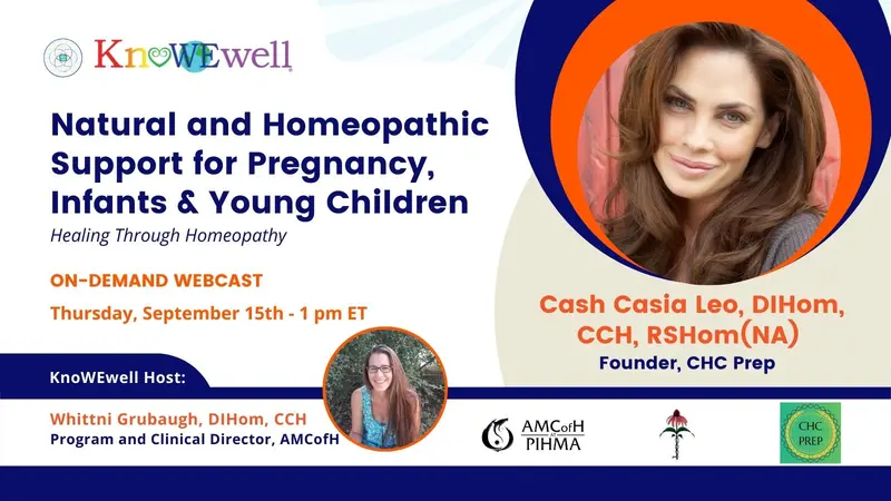 Natural and Homeopathic Support for Pregnancy, Infants & Young Children Healing through Homeopathy banner image