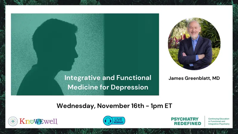 Integrative and Functional Medicine for Depression Psychiatry Redefined Banner Image
