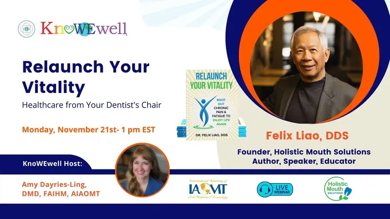 Relaunch Your Vitality Healthcare from Your Dentist's Chair banner image