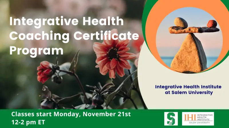 Integrative Health Coaching Cert Course - November 