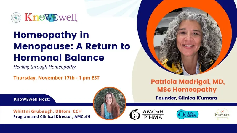 Homeopathy in menopause: a return to hormonal balance Healing through Homeopathy banner image