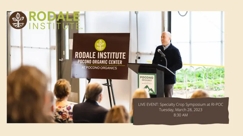 Specialty Crop Symposium at RI-POC Specialty Crop Symposium at RI-POC