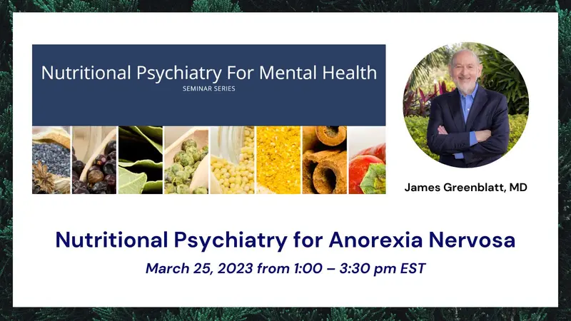Nutritional Psychiatry for Anorexia Nervosa Psychiatry Redefined Banner Image