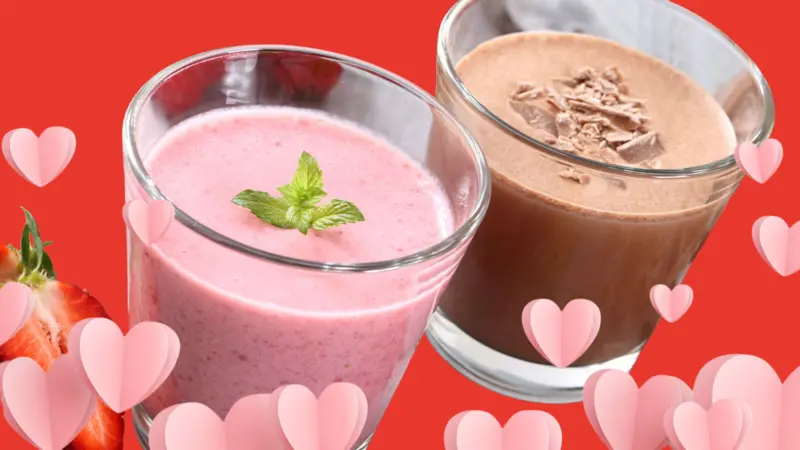 Valentine's Day Smoothies