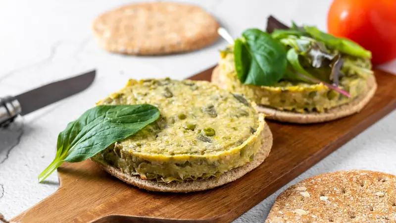 Delicious vegetarian meal Delicious vegetarian meal