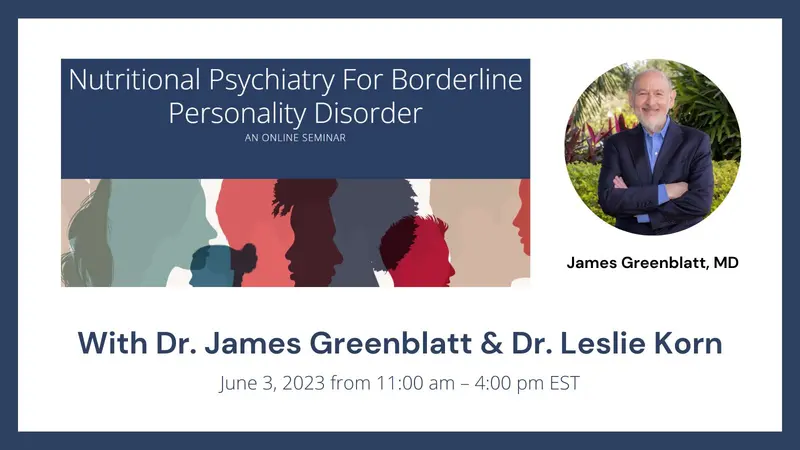 Nutritional Psychiatry for Borderline Personality Disorder Nutritional Psychiatry for Borderline Personality Disorder(Banner Image)