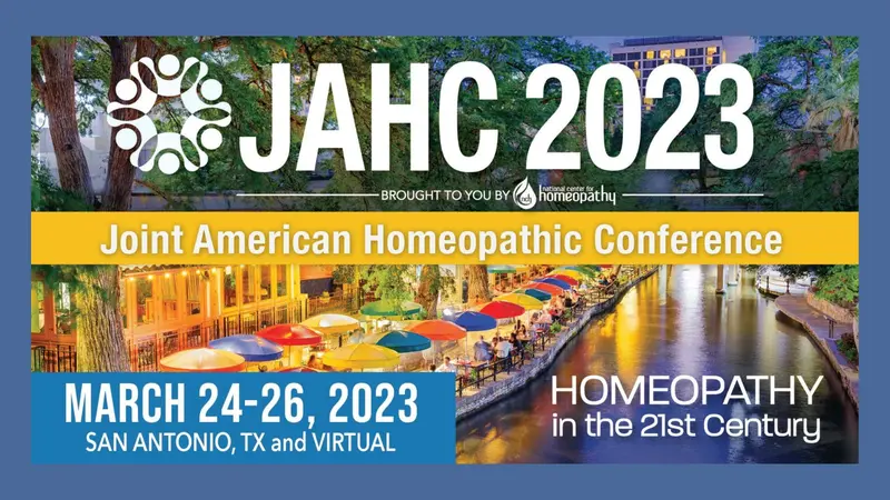 Joint American Homeopathy Conference (JAHC) 2023 Banner Image